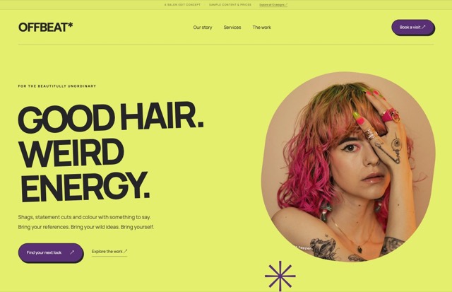 The Offbeat design