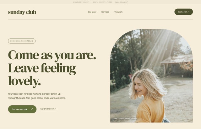 The Sunday design